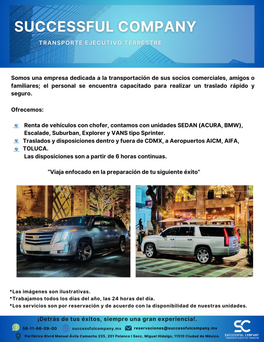 Successful Company - Transporte Ejecutivo Terrestre